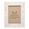 Matr Boomie Artemis Pearl Bone Picture Frame 9.5 In. H X 7.5 In. W