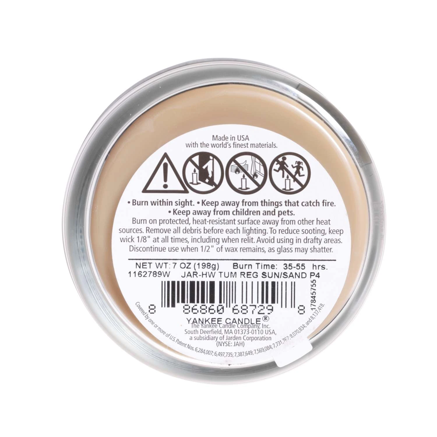 Yankee Candle Tan Sun & Sand Scent Regular Tumbler Candle 7 Oz 4 Yankee Candle Tan Sun & Sand Scent Regular Tumbler Candle 7 Oz - Image 2