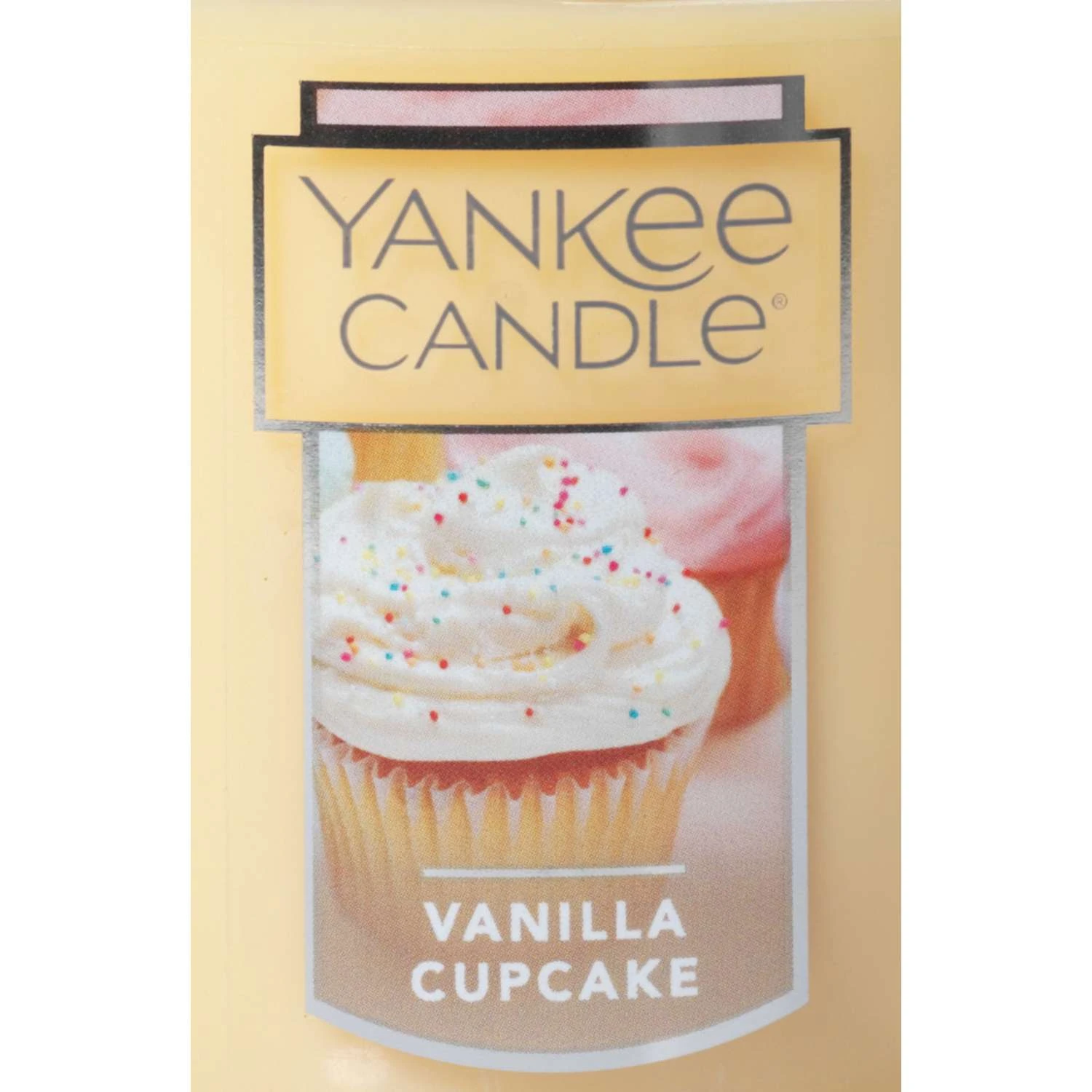 Yankee Candle Yellow Vanilla Cupcake Scent Regular Tumbler Candle 7 Oz 4 Yankee Candle Yellow Vanilla Cupcake Scent Regular Tumbler Candle 7 Oz - Image 2