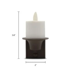 Matchless Darice White Unscented Scent Nightlight Flameless Flickering Candle -Umbra || Yankee Candle Sales 06f45d58 e99b 42be 94d0 fa0a3b38ab15