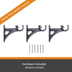 Kenney Fast Fit Oil Rubbed Bronze Birkin Curtain Rod 42 In. L X 120 In. L -Umbra || Yankee Candle Sales 080c9209 579f 4747 858b 5864e27eca5a
