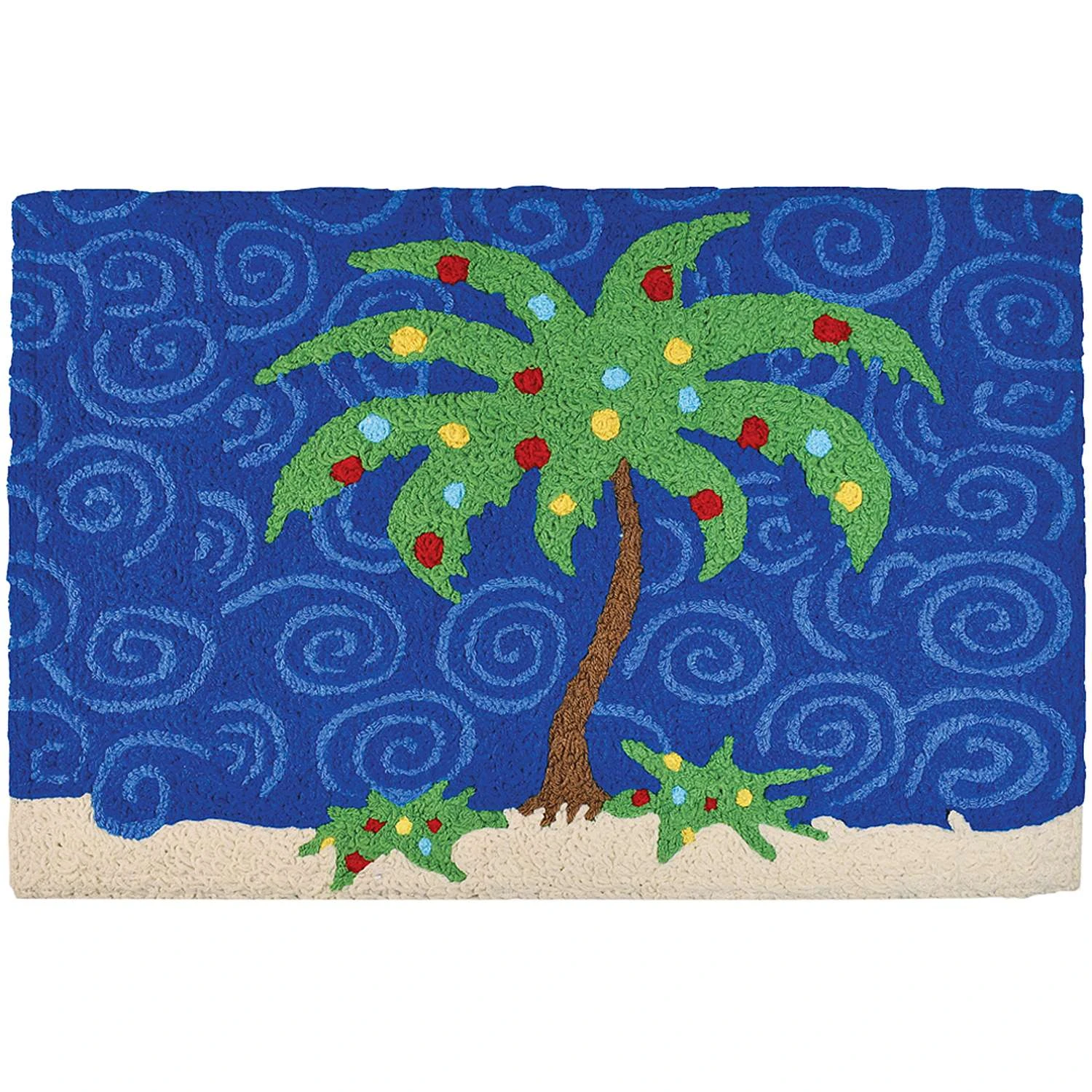 Jellybean 20 In. W X 30 In. L Multi-colored Palm Tree Accent Rug 3 Jellybean 20 In. W X 30 In. L Multi-colored Palm Tree Accent Rug