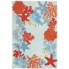 Liora Manne Ravella 5 Ft. W X 7.5 Ft. L Blue Casual Polypropylene Accent Rug -Umbra || Yankee Candle Sales 0cb0ae1d af8e 4147 8a8f 992f6904eae2