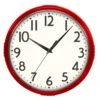 Westclox 9.5 In. L X 9.5 In. W Indoor Modern Analog Wall Clock Glass/Plastic Red -Umbra || Yankee Candle Sales 0ee74c2e cd8e 4d23 8df1 4fd2f001fc43