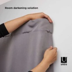 Umbra Twilight Matte Nickel Silver Curtain Rod 48 In. L X 88 In. L -Umbra || Yankee Candle Sales 1124b21c 219a 40f2 929f dae63f376b90