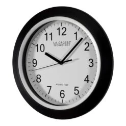 La Crosse Technology 12 In. L X 1 In. W Indoor Casual Analog Atomic Wall Clock Glass/Plastic Black/S -Umbra || Yankee Candle Sales 14ad25ae 4057 49ed bb7f 8407d8ea71e7