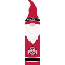 P. Graham Dunn Ohio State 32 In. H X 7.25 In. W X 0.75 In. L Multicolored Wood Gnome Porch Leaner