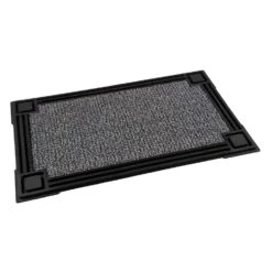 GrassWorx 30 In. W X 18 In. L Black/Gray Capitol AstroTurf Floor Mat