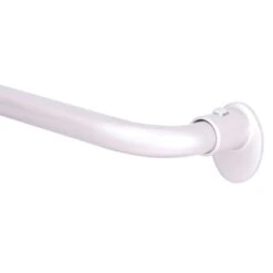 Kenney Sun Zero Silver Room Darkening Curtain Rod 28 In. L X 48 In. L