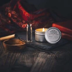 The Rustic House Silver Tobacco/Vanilla Scent Travel Candle 4 Oz -Umbra || Yankee Candle Sales 1e11cd82 2195 42e3 902e 7dbd00884e80