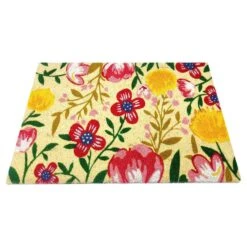 First Concept 18 In. W X 30 In. L Multicolored Flowers Coir Door Mat 8 First Concept 18 In. W X 30 In. L Multicolored Flowers Coir Door Mat -Umbra || Yankee Candle Sales 28d0d9c9 0109 4add b5de b06296c092c4