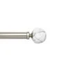 Umbra Venus Brushed Nickel Silver Curtain Rod 42 In. L X 120 In. L -Umbra || Yankee Candle Sales 2dffdaf7 9616 44ea bb06 bebf562d5223