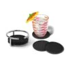 Spectrum 2.25 In. H X 4.8 In. W X 4.8 In. L Chrome Plastic Coaster Set -Umbra || Yankee Candle Sales 2e7d77cd bf5f 4514 b3ee d480334e32bf