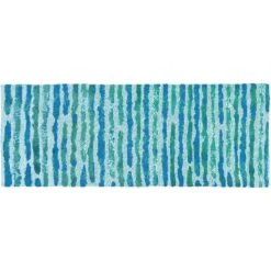 Simple Space 21 In. W X 54 In. L Multicolored Aurora Accent Rug