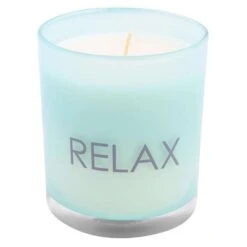 Karma Gifts Blue Tropical Breeze Scent Relax Candle 10.5 Oz