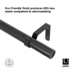 Umbra Zen Matte Black Curtain Rod 32 In. L X 128 In. L 18 Umbra Zen Matte Black Curtain Rod 32 In. L X 128 In. L -Umbra || Yankee Candle Sales 33a0ce1a f1db 426f 92e7 5d63d4075260