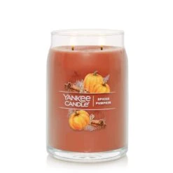 Yankee Candle Signature Orange Spiced Pumpkin Scent Candle Jar 20 Oz -Umbra || Yankee Candle Sales 33e2b70d cbeb 4e4b a04e 5509e9dac608