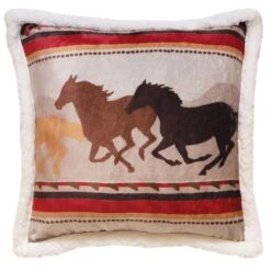 Carstens Inc 18 In. H X 3 In. W X 18 In. L Multicolored Polyester Pillow