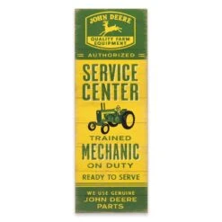 Open Road Brands 33.98 In. H X 0.375 In. W X 12.125 In. L Yellow Wood Wall Decor