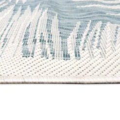 Liora Manne Carmel 4.83 Ft. W X 7.5 Ft. L Aqua Fronds Polypropylene Rug -Umbra || Yankee Candle Sales 4d390fd9 d267 444d bd25 27062723ee12