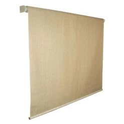 Coolaroo Beige Roll-Up Exterior Window Shade 72 In. W X 72 In. L