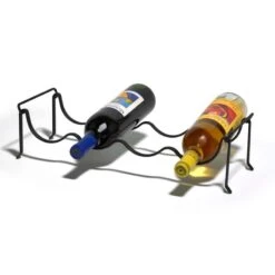 Spectrum 4.5 In. H X 18 In. W X 6.5 In. L Steel Wine Rack