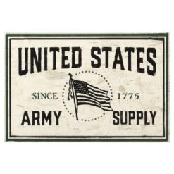 Open Road Brands 12 In. H X 0.375 In. W X 18 In. L Wood Wall Decor