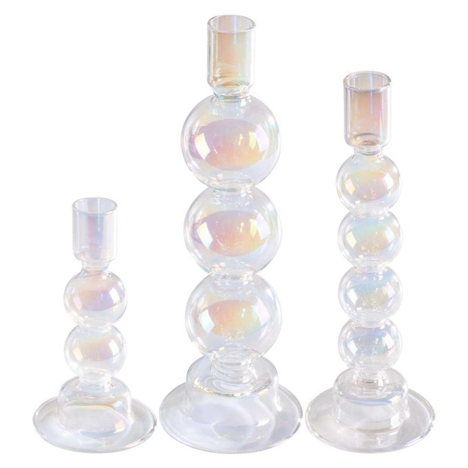 Karma Gifts Clear Candle Holder 3 Karma Gifts Clear Candle Holder