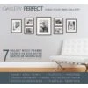 Gallery Solutions Walnut Brown Wood Picture Frame Gallery