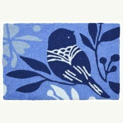 Jellybean 20 In. W X 30 In. L Multi-color Bluest Bluebird Accent Rug