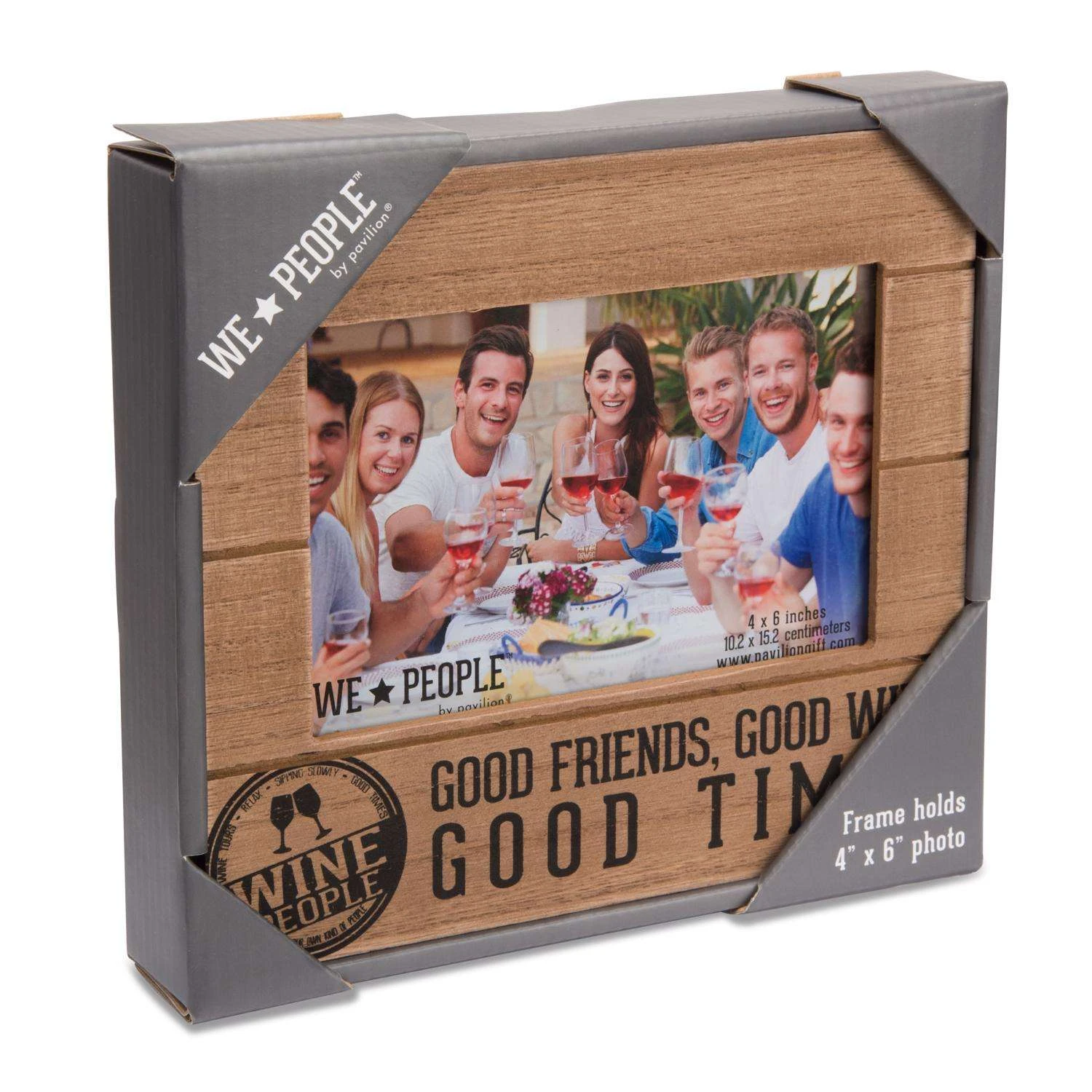 Pavilion We People Natural Black/Brown MDF Picture Frame 1.75 In. H X 8.75 In. W 6 Pavilion We People Natural Black/Brown MDF Picture Frame 1.75 In. H X 8.75 In. W - Image 4