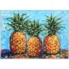 Olivia's Home 22 In. W X 32 In. L Multicolored Golden Tropical Pineapples Polyester Accent Rug -Umbra || Yankee Candle Sales 63dbb0ad 3315 41bd 9f19 ff286eb7dceb