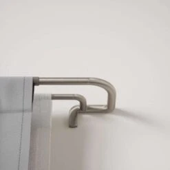 Umbra Twilight Matte Nickel Silver Curtain Rod 88 In. L X 144 In. L -Umbra || Yankee Candle Sales 65325d05 eae7 4f9c 96f0 21e121854bc8