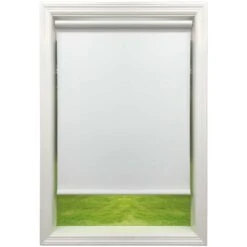 Friedland Galaxy White Medium Room Darkening Roller Shade 37 In. W -Umbra || Yankee Candle Sales 65f6acc8 973a 4319 9393 39d11cc4406b