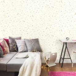 RoomMates 20.5 In. W X 16.5 Ft. L Twinkle Little Star Gold Vinyl Peel And Stick Wallpaper 8 RoomMates 20.5 In. W X 16.5 Ft. L Twinkle Little Star Gold Vinyl Peel And Stick Wallpaper -Umbra || Yankee Candle Sales 6bbfe28d 03d0 4963 b4c3 50fca328f143