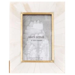 Matr Boomie Mukhendu Multicolored Wood Picture Frame 8.5 In. H X 6.5 In. W