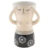 Karma Gifts 5.5 In. H X 3 In. W X 4.15 In. L Multicolored Ceramic Vase