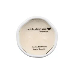 Pavilion Celebrating You Black/White Tranquility Scent Candle 8 Oz -Umbra || Yankee Candle Sales 853bfc54 3fb4 4507 8922 57c3cbd24e9c