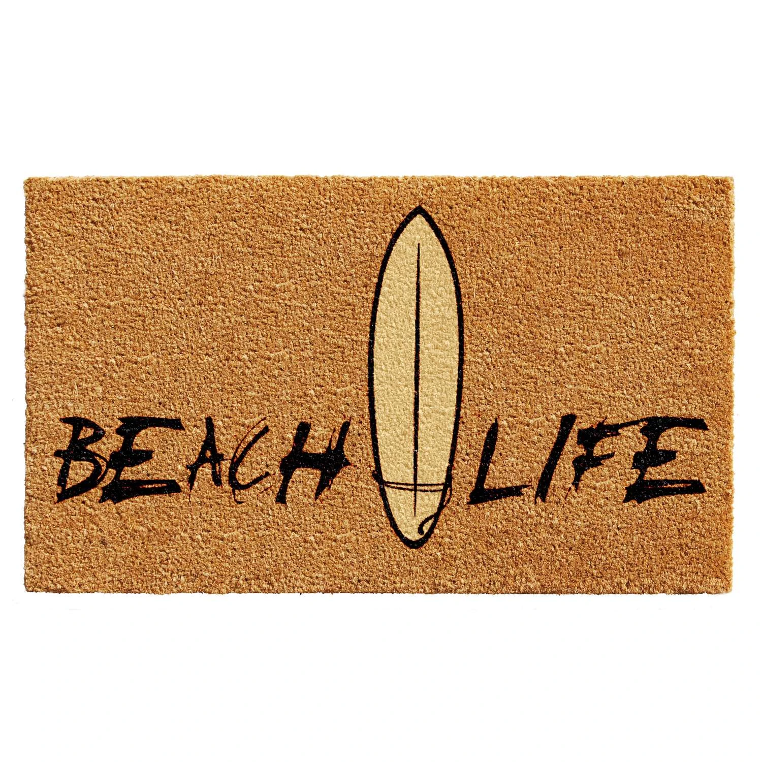 Home & More 1.42 W X 2.42 L Multi-color Beach Life Coir Door Mat 3 Home & More 1.42 W X 2.42 L Multi-color Beach Life Coir Door Mat