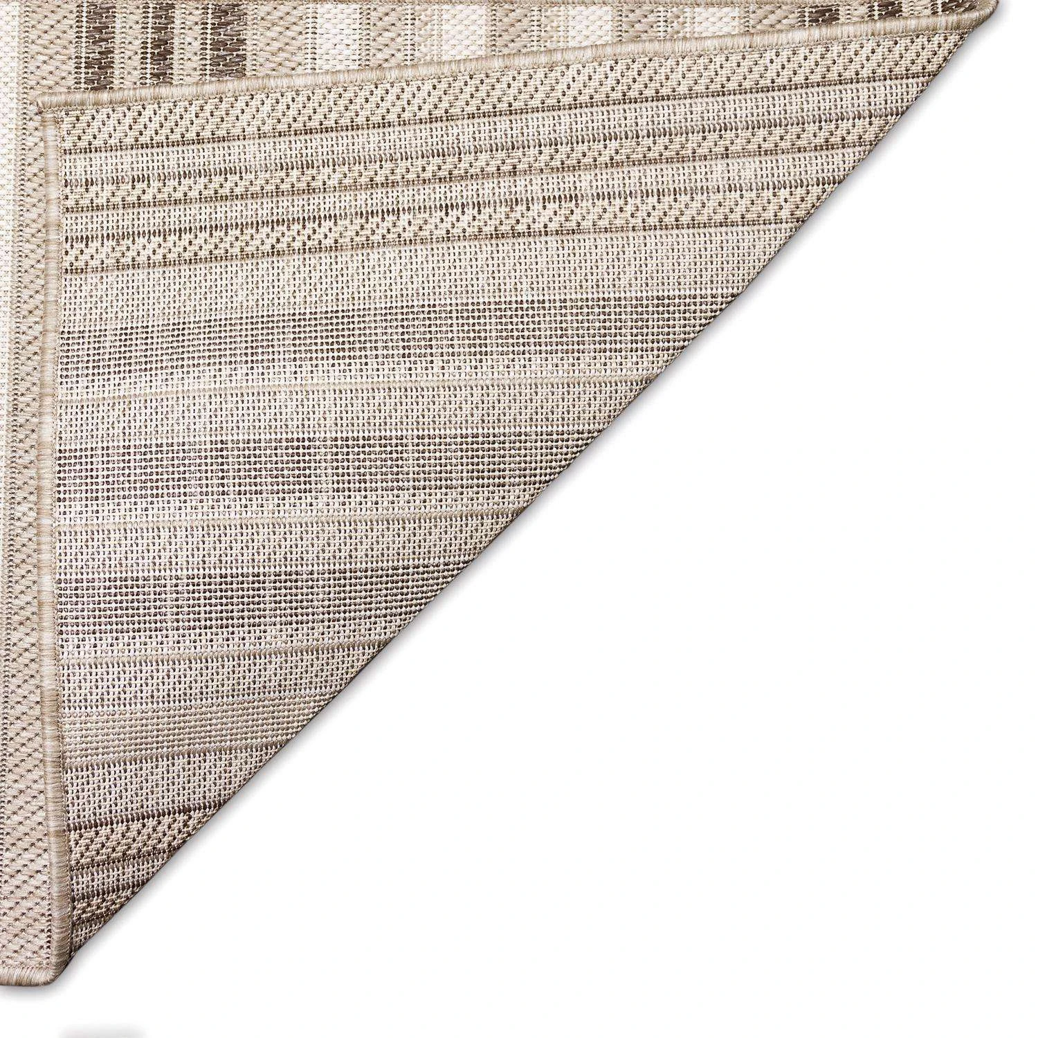 Liora Manne Malibu 4.83 Ft. W X 7.5 Ft. L Neutral Faded Stripe Polypropylene Rug 7 Liora Manne Malibu 4.83 Ft. W X 7.5 Ft. L Neutral Faded Stripe Polypropylene Rug - Image 5