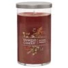 Yankee Candle Signature Brown Autumn Wreath Scent Pillar Candle 14.25 Oz -Umbra || Yankee Candle Sales 8fbcbb61 67ad 4865 9385 d2b74d3dd508