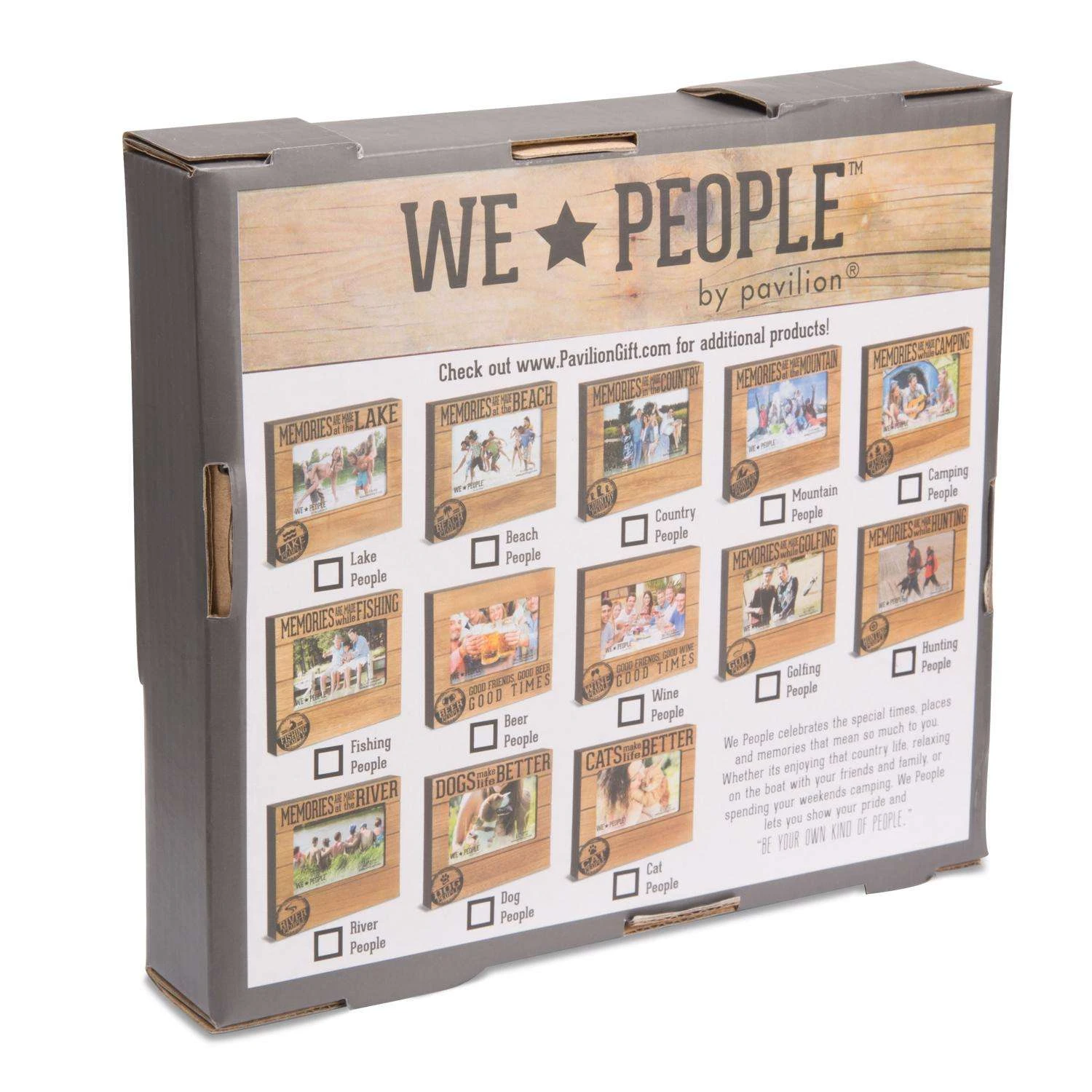 Pavilion We People Natural Black/Brown MDF Picture Frame 1.75 In. H X 8.75 In. W 7 Pavilion We People Natural Black/Brown MDF Picture Frame 1.75 In. H X 8.75 In. W - Image 5