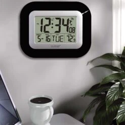 La Crosse Technology 8.95 In. L X 1.2 In. W Indoor Contemporary Digital Atomic Wall Clock Plastic Bl 7 La Crosse Technology 8.95 In. L X 1.2 In. W Indoor Contemporary Digital Atomic Wall Clock Plastic Bl -Umbra || Yankee Candle Sales 90da71f7 d0f1 4b1b aa37 80d7abb5010a