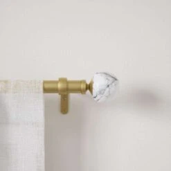 Umbra Venus Gold Curtain Rod 36 In. L X 72 In. L -Umbra || Yankee Candle Sales 922fdc10 a4dc 44ad 8b53 222ee7a259af