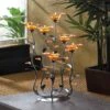 Gallery Of Light 24.25 In. H X 10 In. W X 10 In. L Orange Calla Lily Glass/Iron Decorative Candle Ho -Umbra || Yankee Candle Sales 94077b94 8da5 4b5f be81 6f849b5fdcba