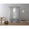 No918 Erica Silver Curtain 51 In. W X 84 In. L -Umbra || Yankee Candle Sales 94e3c45e 961e 4f3a 850e bfb5dce11622