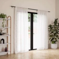 Umbra Zen Matte Black Curtain Rod 32 In. L X 128 In. L 16 Umbra Zen Matte Black Curtain Rod 32 In. L X 128 In. L -Umbra || Yankee Candle Sales 952a1610 9c4d 47d0 a18f ffe766ce0405