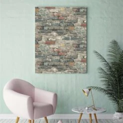 RoomMates 20.5 In. W X 16.5 Ft. L Brick Alley Vinyl Peel And Stick Wallpaper -Umbra || Yankee Candle Sales 95502b0e 6018 4185 a515 080aa1bf21a1