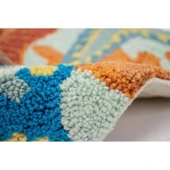 Liora Manne Ravella 5 Ft. W X 7.5 Ft. L Blue Casual Polypropylene Accent Rug -Umbra || Yankee Candle Sales 9647359e dde2 4852 b023 b08361a64082