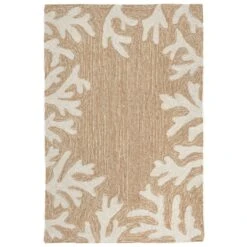 Liora Manne Capri 1.67 Ft. W X 2.5 Ft. L Natural Contemporary Polyester Rug
